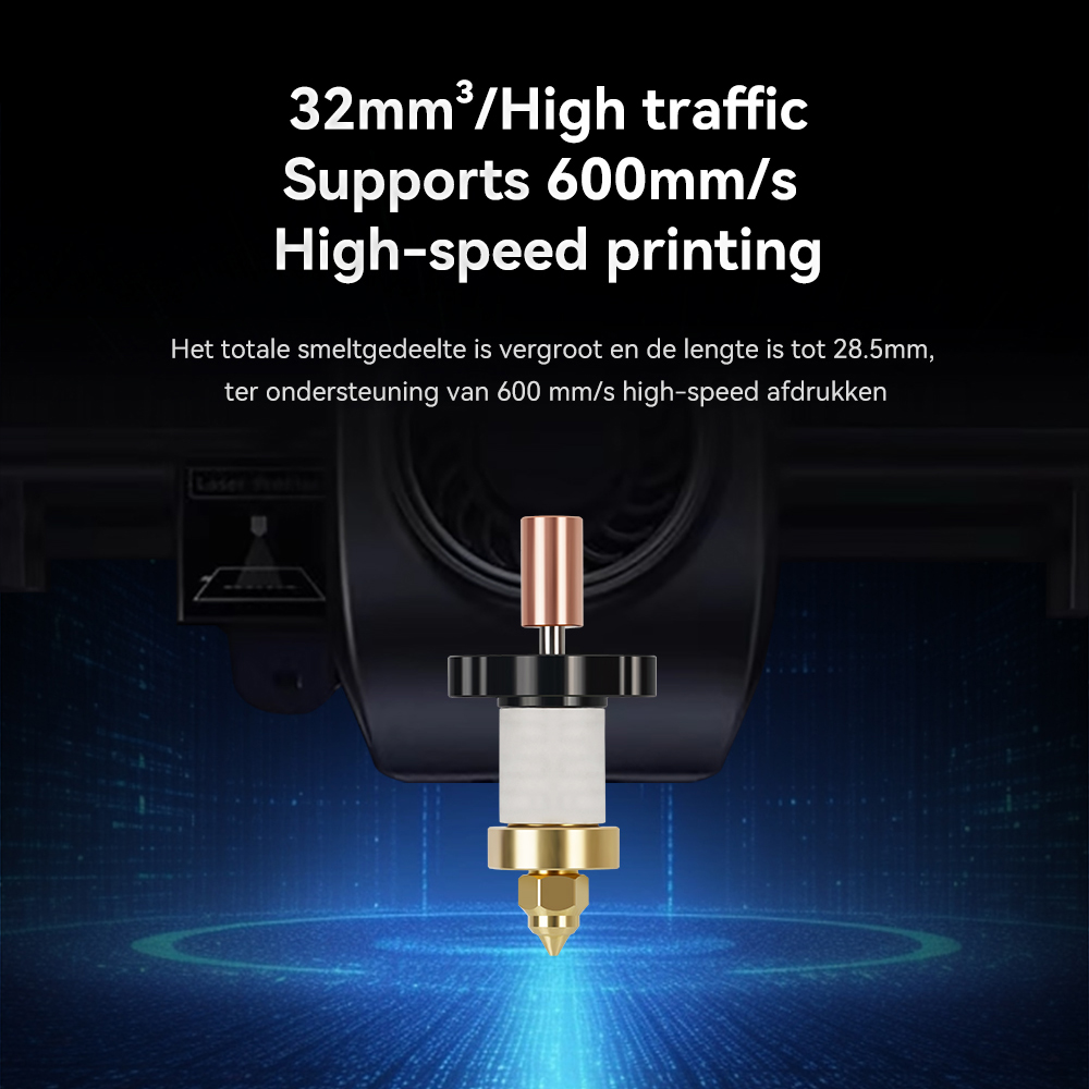 Ender-3 V3 KE Hotend Kit Nozzl - Ceramic Heat Emitter ulasan dan harga